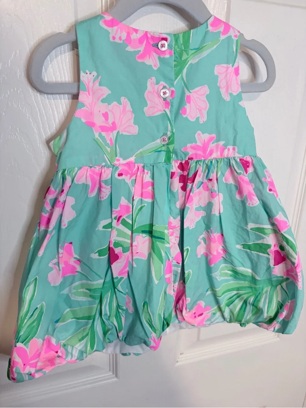 Lilly Pulitzer | Acqua El Fresco Infant Bubble Dress & Bloomers | 18-24M